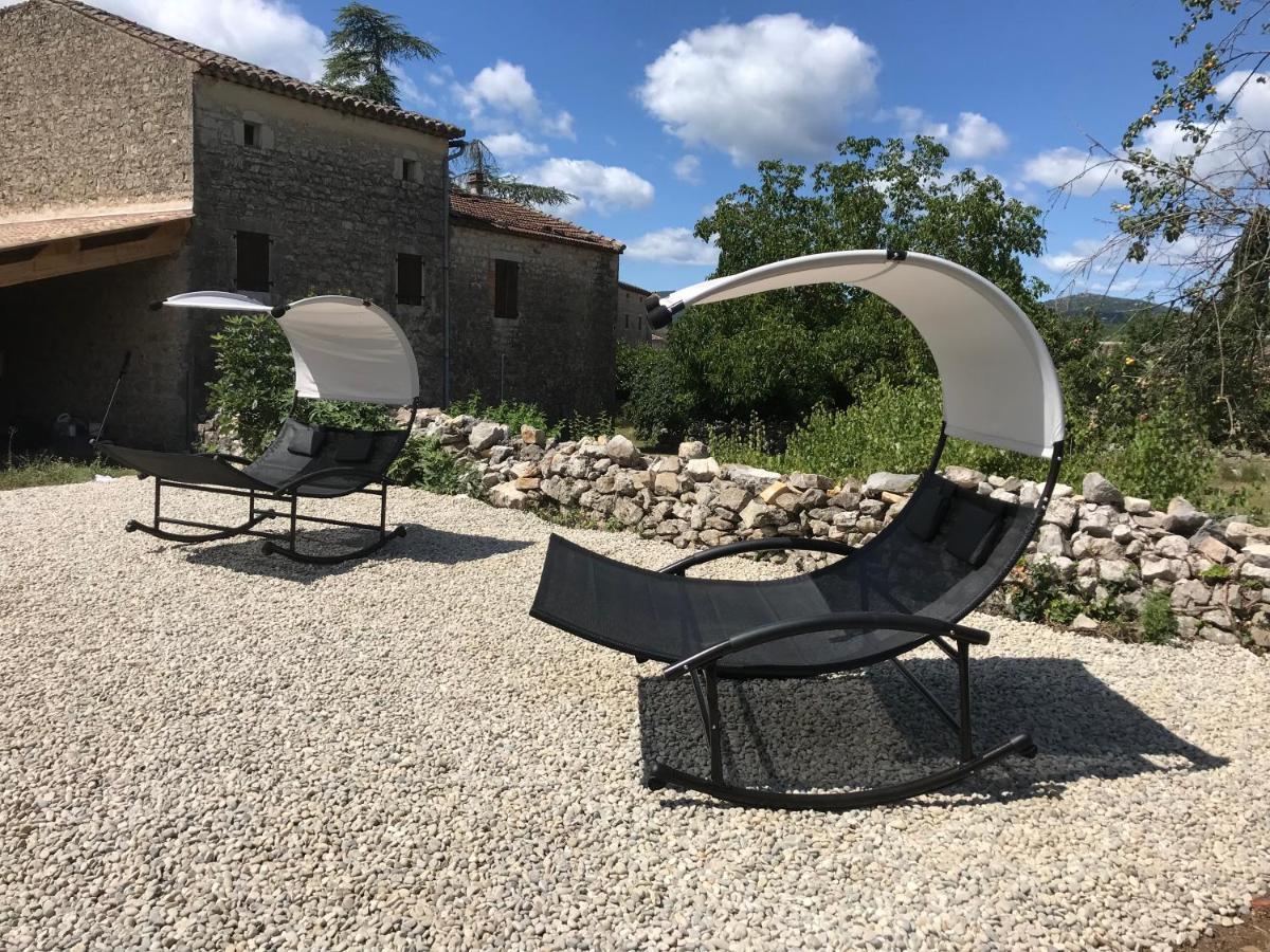 Le Mas Du Paradis Bleu Saint-Andre-de-Cruzieres Buitenkant foto